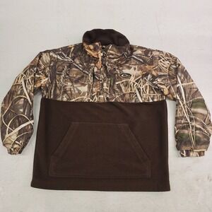 Drake Waterfowl Youth MST Eqwader Full Zip Camo Jacket Size 14 Hunting Outdoors